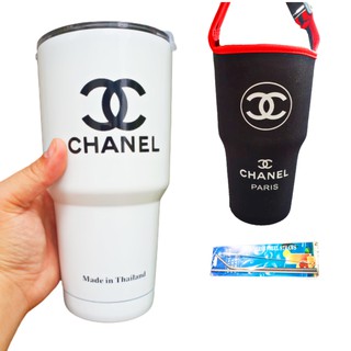 COMBO LY GIỮ NHIỆT THÁI LAN TRẮNG 900ML KÈM ĐỦ PHỤ KIỆN