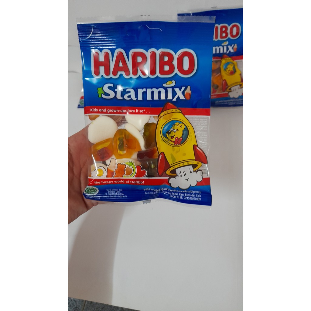 (Nhiều vị) Kẹo dẻo Haribo của Đức 80g