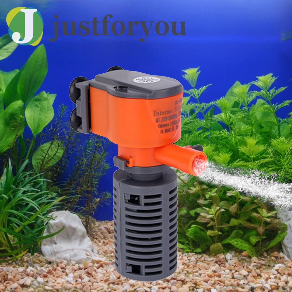Bộ lọc bể cá dạng chìm bên trong 3 trong 1 3W/ 5W tăng lượng oxy sục khí sử dụng tại nhà