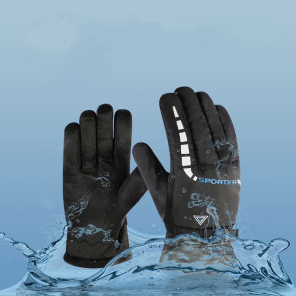 Găng tay giữ ấm chống thấm nước siêu nhẹ dùng trượt tuyết tiện dụng cho nam và nữ