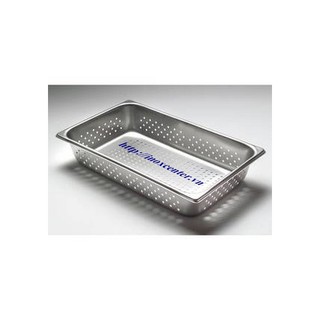 Khay buffet 1/1 đục lỗ INOX cao cấp
