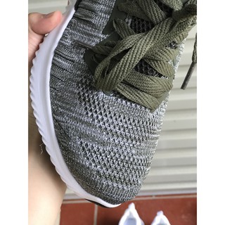 ( Có clip ) Giày Alphabounce Beyond xanh rêu