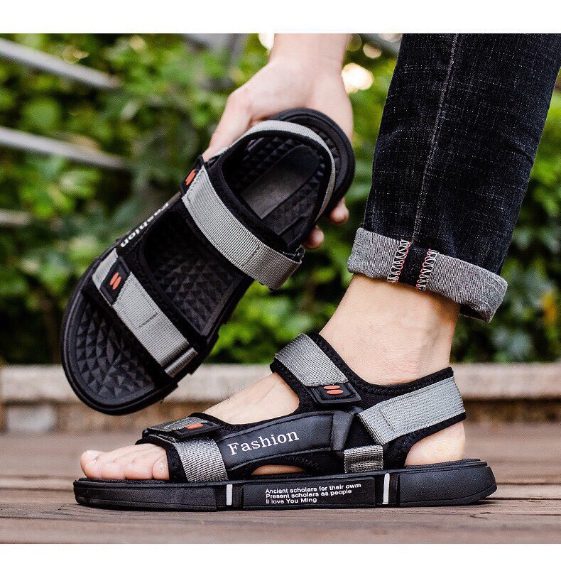 (Hàng mới về) Sandal nam - dép quai hậu Fashion