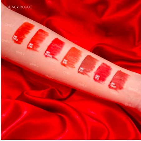 [SIÊU HOT - HÀNG CÓ SẴN ĐỦ MÀU] SON BLACK ROUGE CREAM MATT ROUGE COLOR CHART | Thế Giới Skin Care