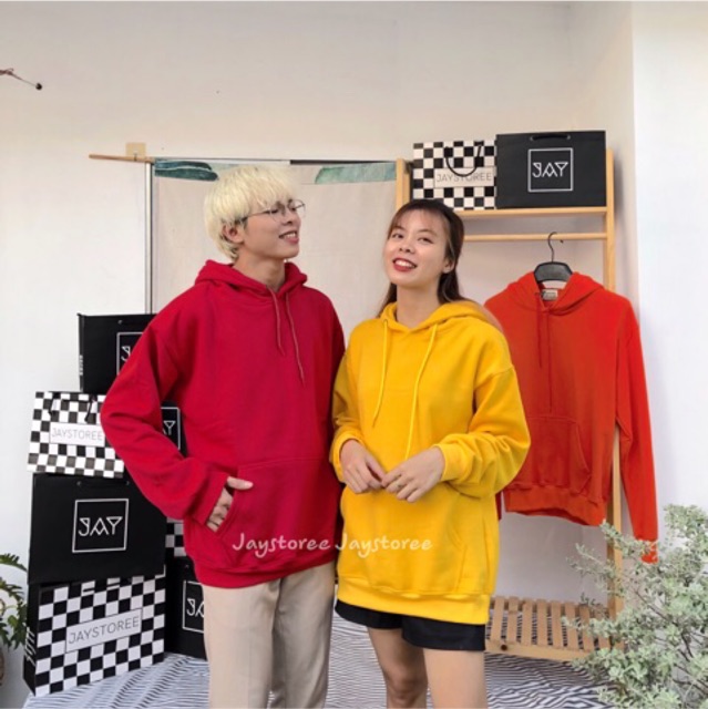 Áo Hoodie Trơn nỉ bông❤️/Nam nữ unisex/HOODIE TRƠN