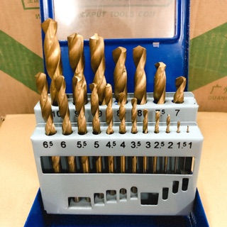 Bộ Mũi Khoan Inox, Sắt, Gỗ HSS 9341 Drills