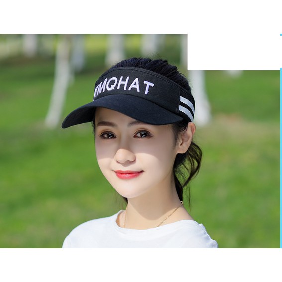 Nón kết thể thao nửa đầu phong cách Hàn, mũ lưỡi trai nửa đầu thể thao nữ
