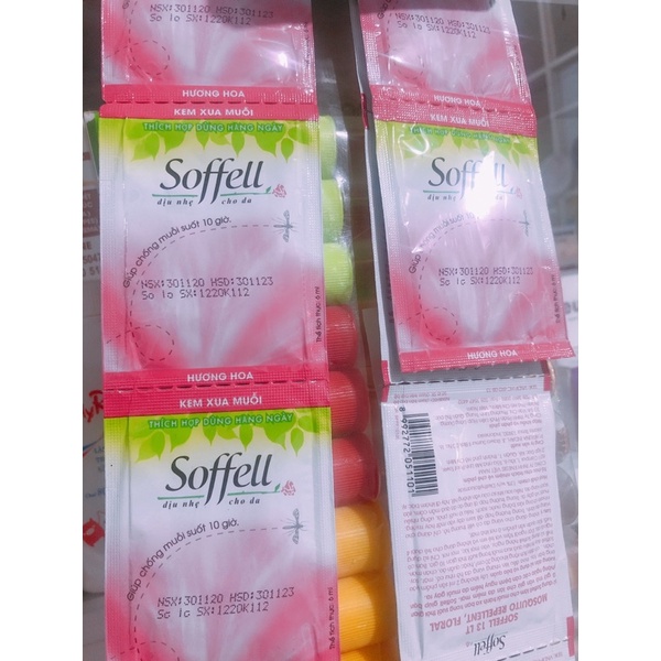 ✅Kem bôi solffell chống muỗi gói nhỏ tiện lợi