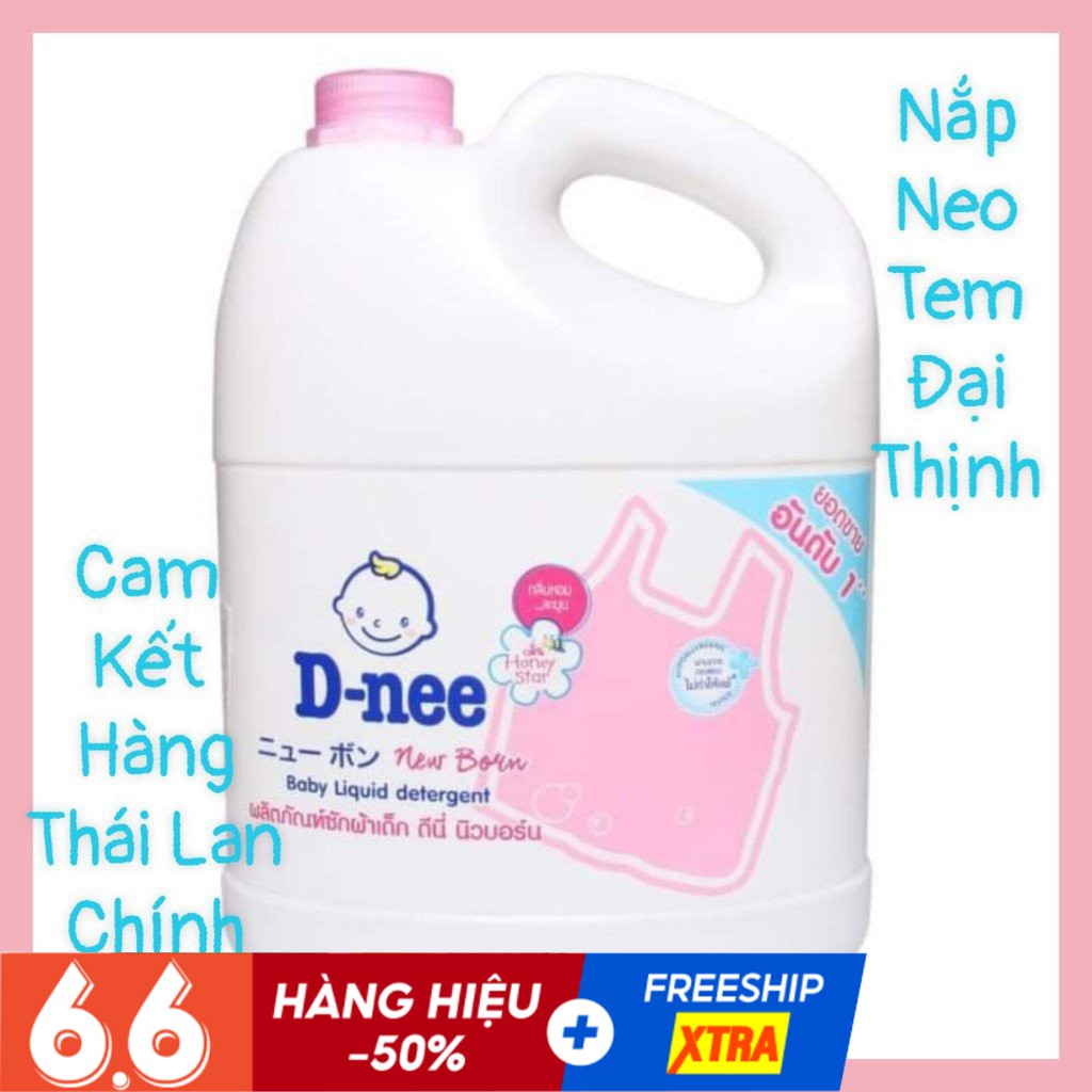 [ TP. HCM ] Nước giặt Dnee Thái Lan 3000ml chính hãng Cty Đại Thịnh (có 5 màu, date 12/2023)