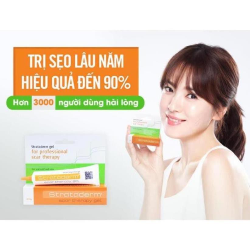 Strataderm 5g 10g 20g Gel mờ sẹo của chuyên gia