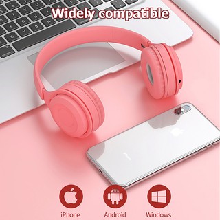 Tai Nghe Bluetooth Mini Màu Macaron Thời Trang