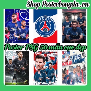 Poster PSG Dán Tường Cực Đẹp, Poster Bóng Đá Có In Theo Yêu Cầu