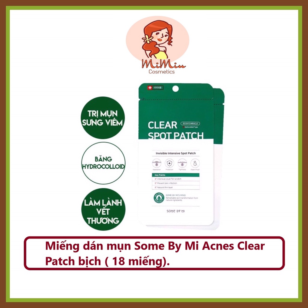 Miếng dán mụn Some By Mi Clear Spot Patch