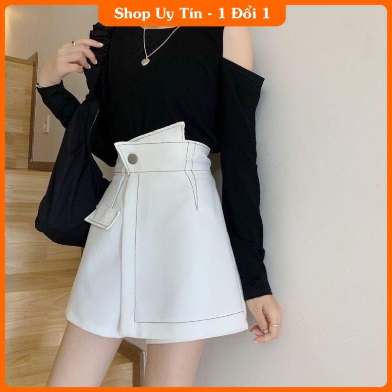 [GIÁ TỐT] CHÂN VÁY LƯNG CAO CHÉO BÓ EO VIỀN CHỈ NỔI ẢNH THẬT -IB | BigBuy360 - bigbuy360.vn