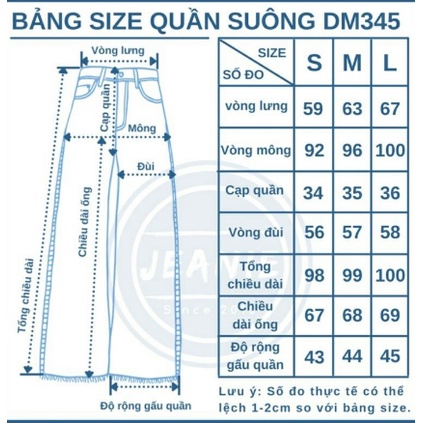 [BEST CHOICE] Quần JEANS BAGGY Unisex Quần Jean Nữ Ống Rộng Quần Bò Xuông Lưng Cao 3 Màu -KOREA STYLE 2022 (Hàng Mới Về)