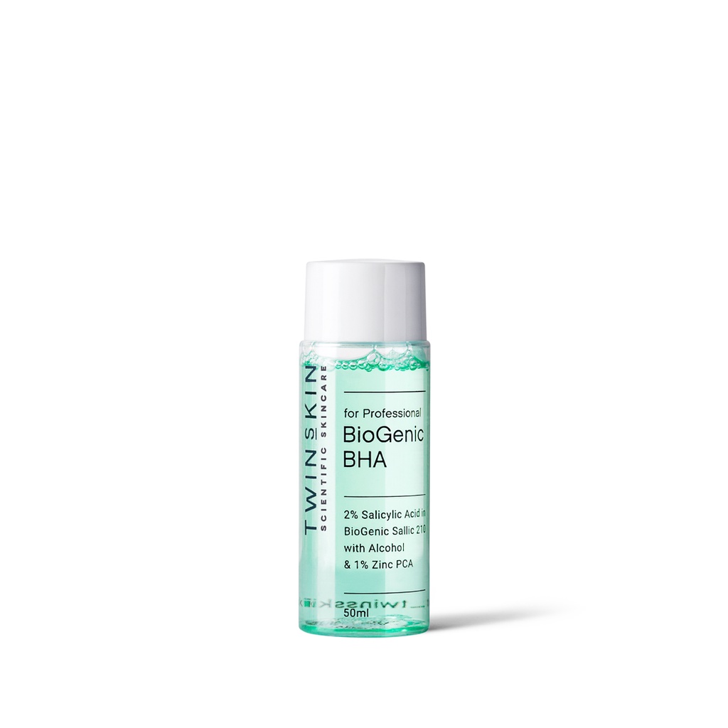 Biogenic BHA Twins Skin For Professional – Toner Thanh Tẩy Tế Bào Chết, Giảm Mụn, Thông Thoáng Lỗ Chân Lông Travelsize