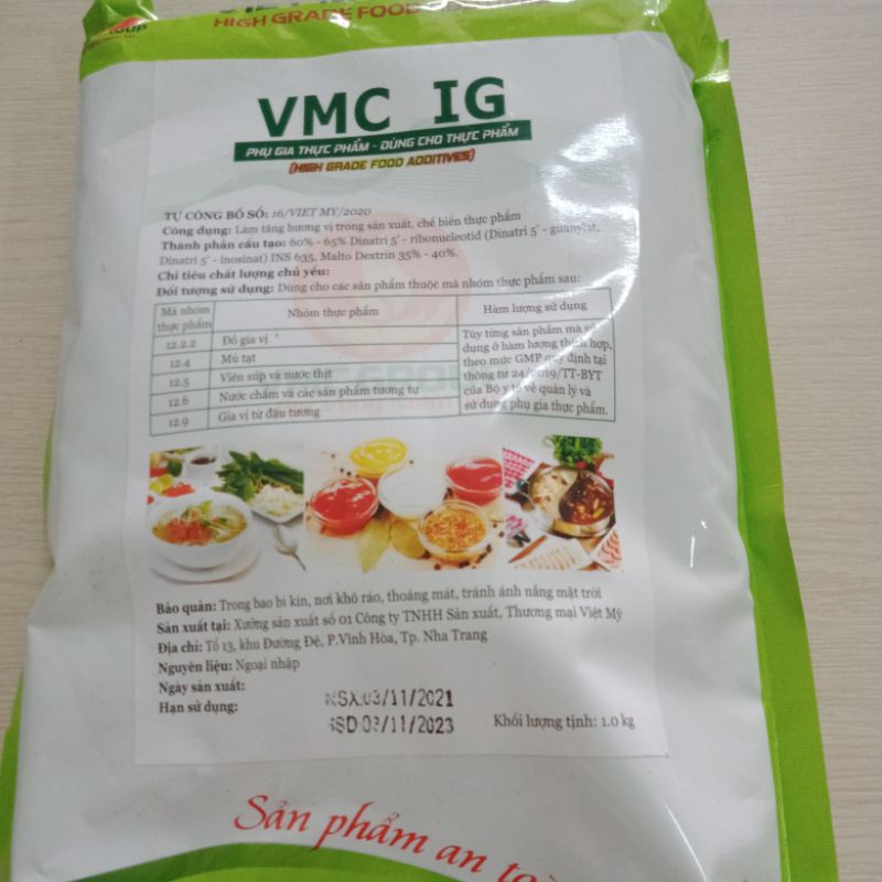SIÊU BỘT NGỌT VMC IG