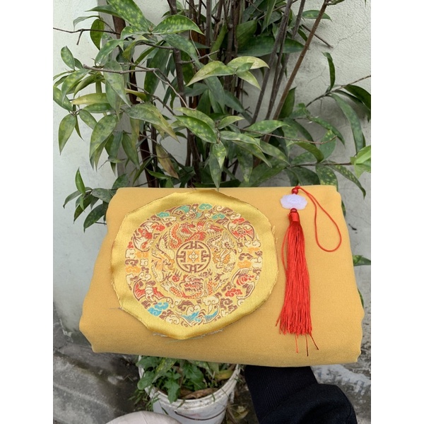 Hình trang trí khánh treo trang trí vải và công