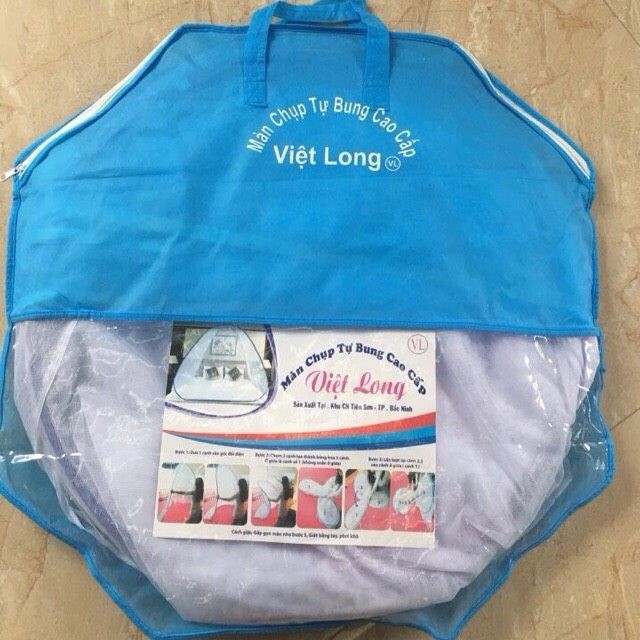 Màn chụp tự bung cao cấp, hàng Việt Nam