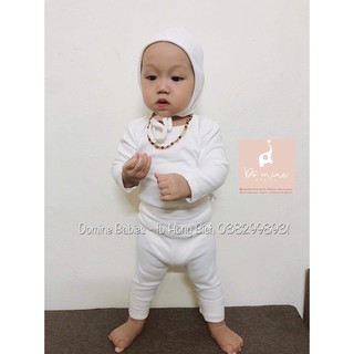 Set bộ thun trơn cho bé trai,gái Phong các hàn