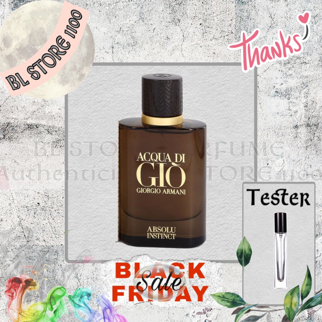 [BL] Nước hoa chính hãng Acqua di Giò Absolu Instinct 5ml/10ml/20ml | Thế Giới Skin Care