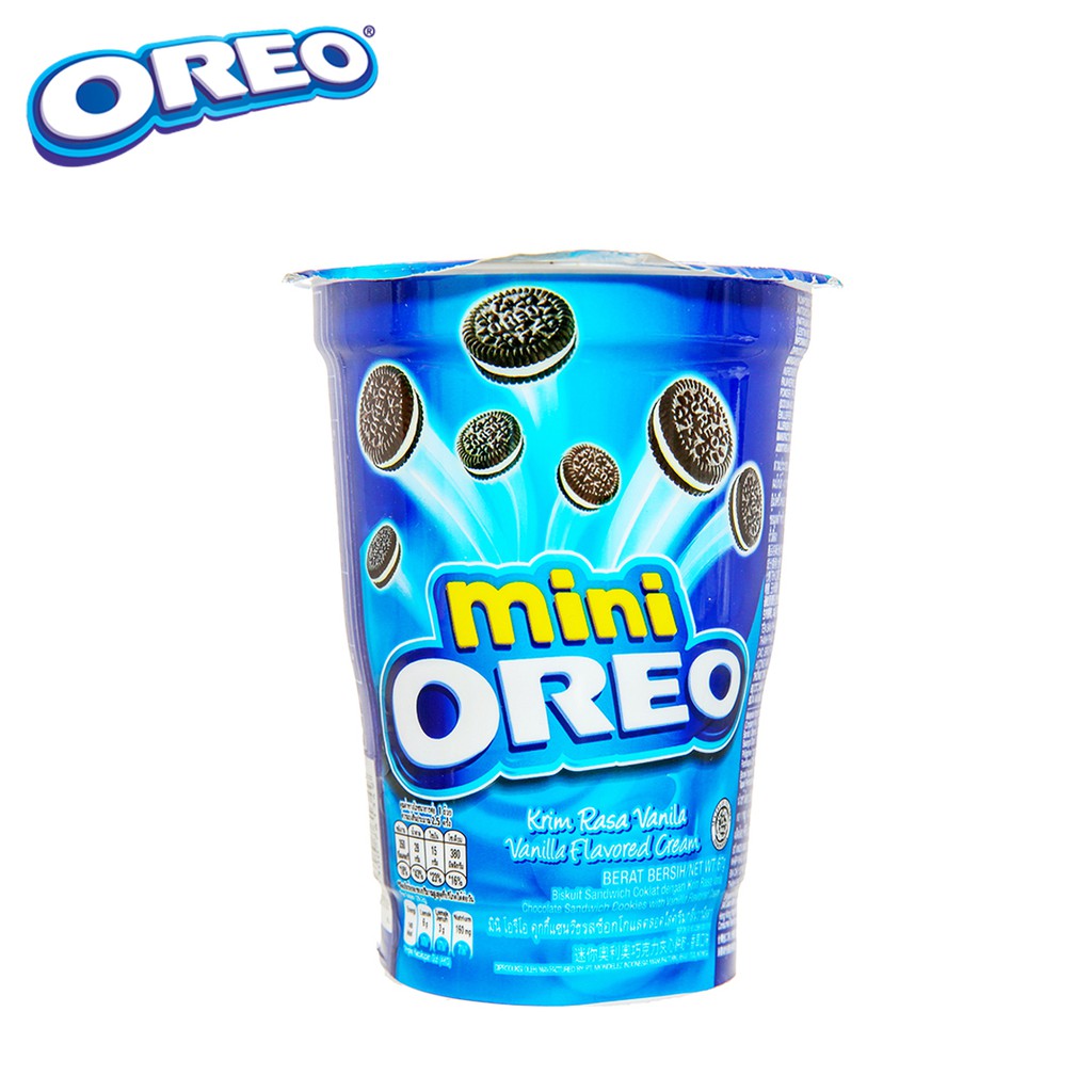 BÁNH QUY KEM VANI MINI OREO 67 GRAM