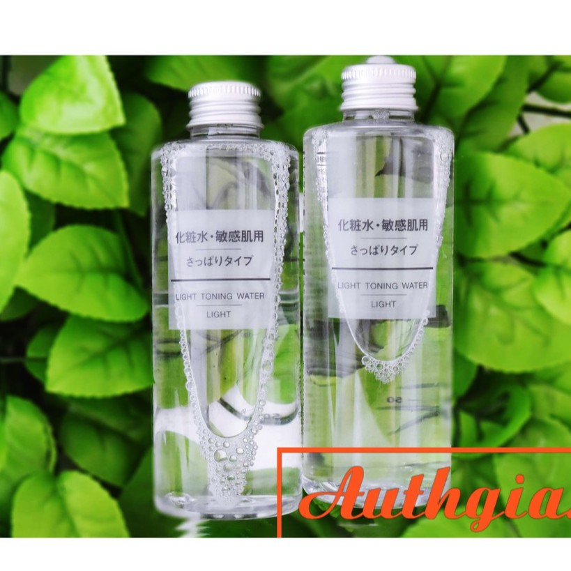 Nước hoa hồng Muji Light Toning Water Nhật 200ml