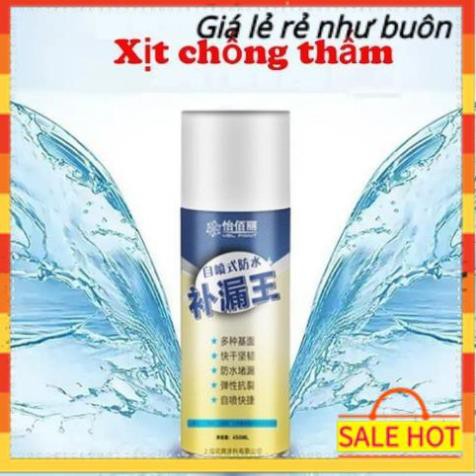 Bình xịt chống thấm, sika chống thấm tường, chống thấm dột dạng sơn xịt sẵn