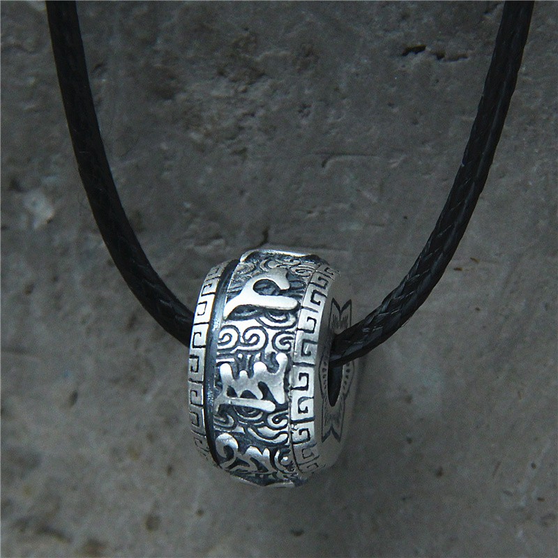 Mặt dây chuyền Lu Thống Om Mani Padme Hum Tây Tạng