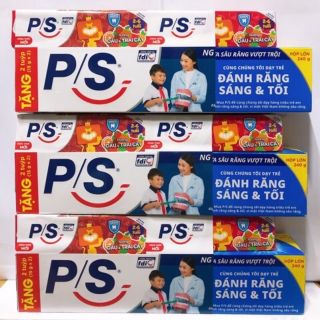 Kem đánh răng p/s 240g tặng kèm 2 kem đánh răng p /s dâu 35g