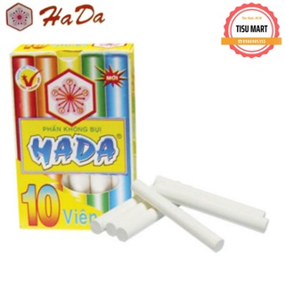 Phấn viết bảng trắng / màu - phấn không bụi hada