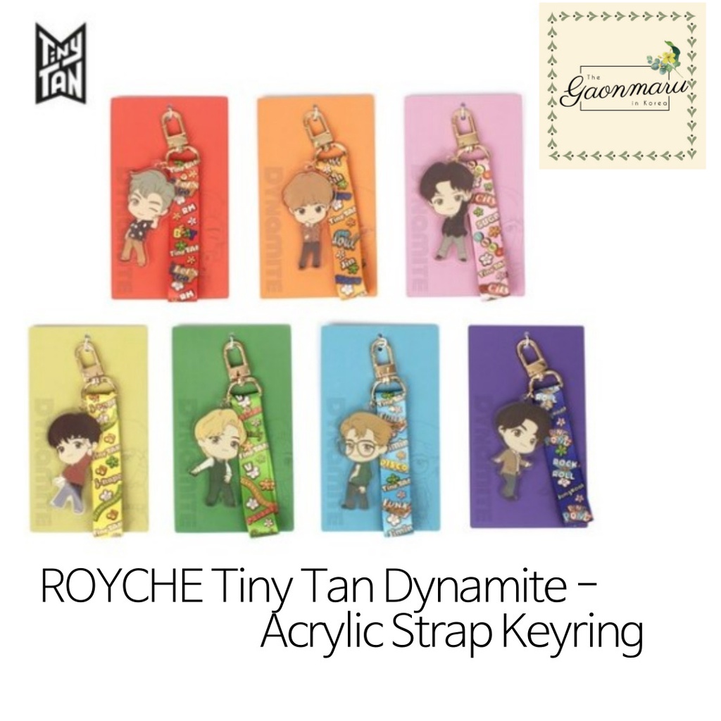 Móc Khóa Acrylic Hình Ngôi Sao Kpop BTS Dynamite