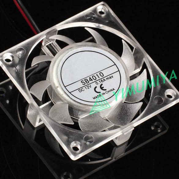 YI 40mm Square Video Card Heatsink Cooling Fan Exhaust Blower for Computer