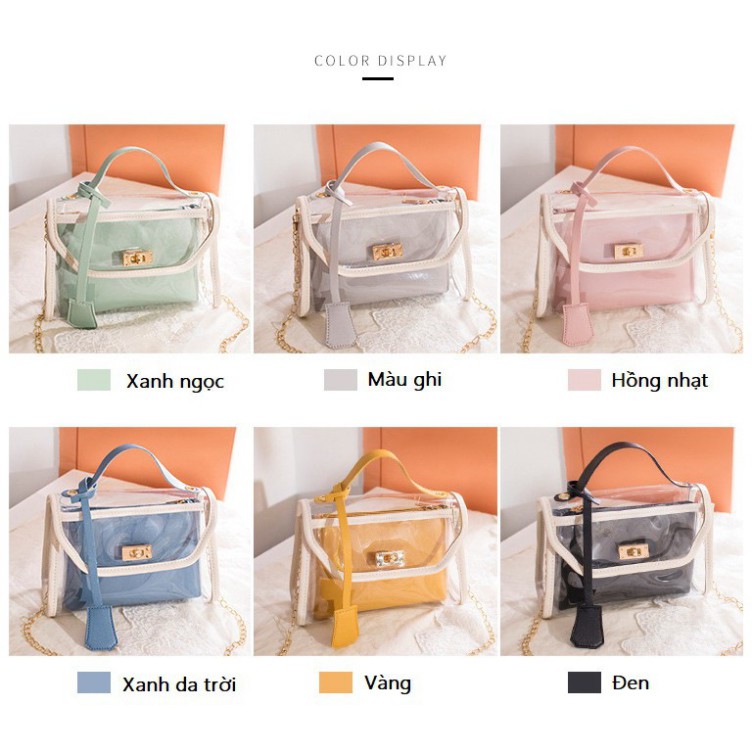 Túi xách nữ đeo chéo mini Hàn Quốc siêu xinh DC04 túi xách mini TX Quảng Châu cao cấp | BigBuy360 - bigbuy360.vn