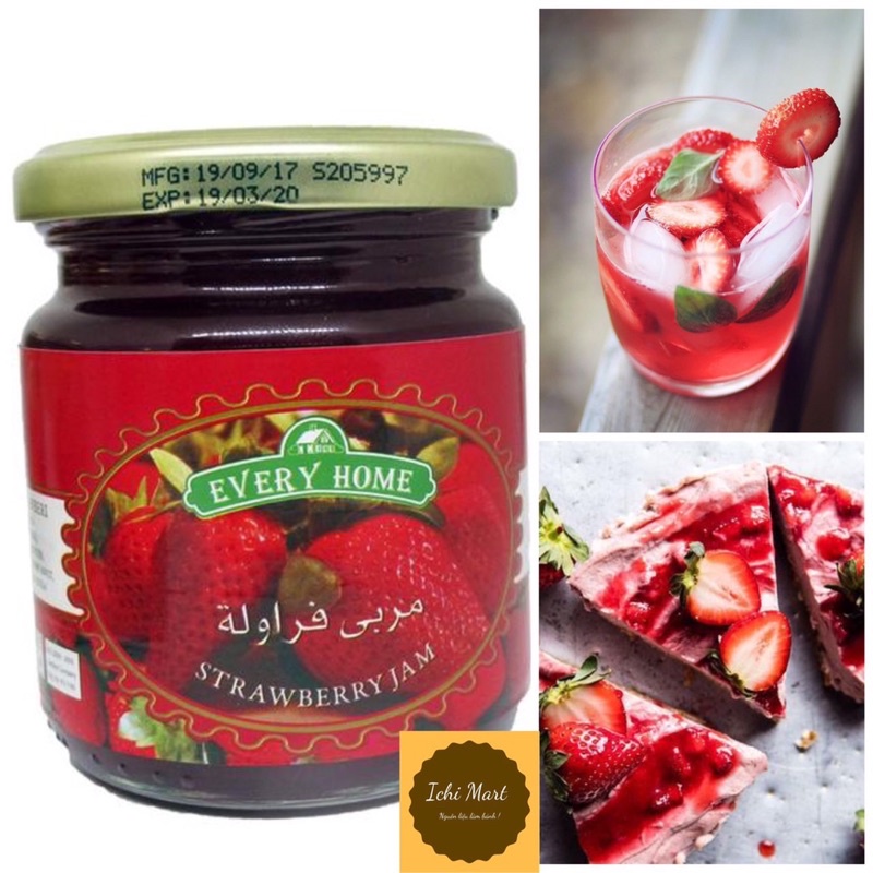 Mứt dâu Every Home 240g