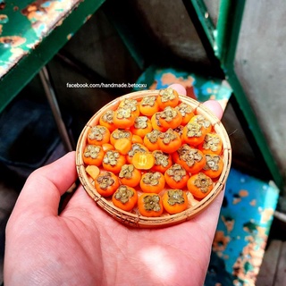 Đồ chơi miniature 1:12_ Trái hồng giòn cho búp bê