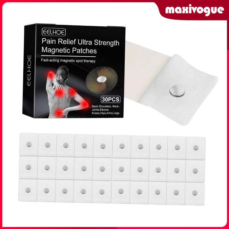 Set 30 Miếng Dán Từ Tính Bấm Huyệt Cho Chân Đầu Gối / Tay