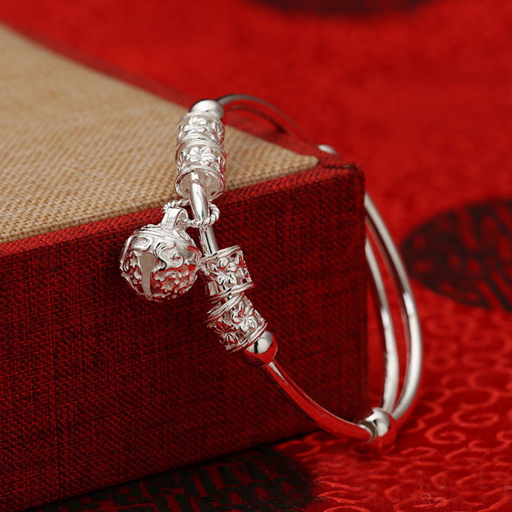 [Mã FAMAYFA giảm 10K đơn 50K] Vòng tay nữ mạ bạc có thể điều chỉnh kích thước | BigBuy360 - bigbuy360.vn