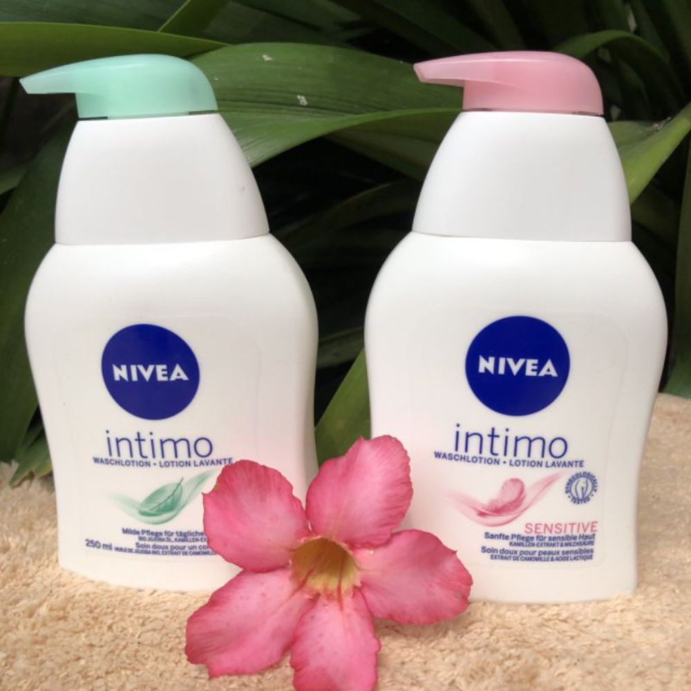 Dung dịch vệ sinh phụ nữ Nivea Intimo Mild Fresh 250ml, Hàng nội địa Đức - Shop Lavenic