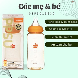 BÌNH SỮA PPSU WESSER 250ML
