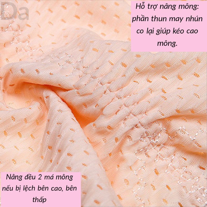 Quần độn mông và hông thoáng khí - quần định hình nâng vòng ba khắc phục hõm hông tạo dáng đồng hồ cát siêu tự nhiên