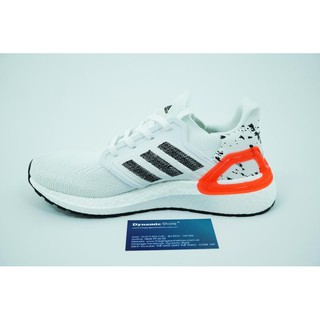 Giày Ultra Boost 2020 Cloud White And Coral Shoes