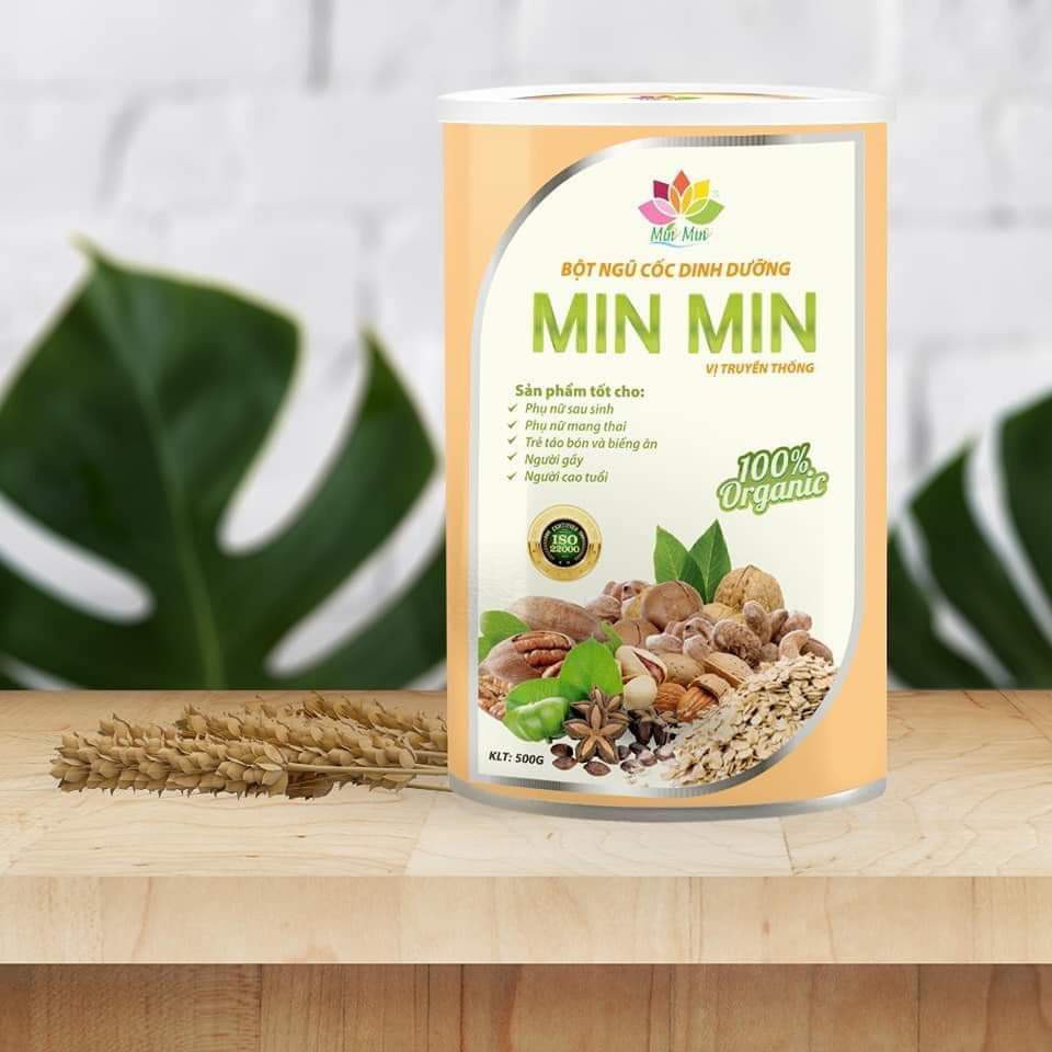 SỈ 5KG NGŨ CỐC CAO CẤP LỢI SỮA MIN MIN - NGŨ CỐC BẦU ORGANIC