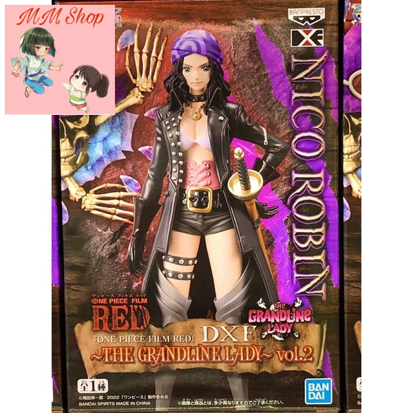 Mô hình Nico Robin chính hãng DXF Figure Nico Robin - One Piece Film RED The Grandline Lady Vol. 2 (