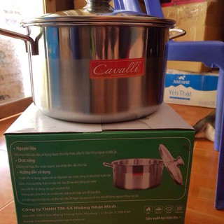 Nồi Inox Cao Cấp 24 Cm