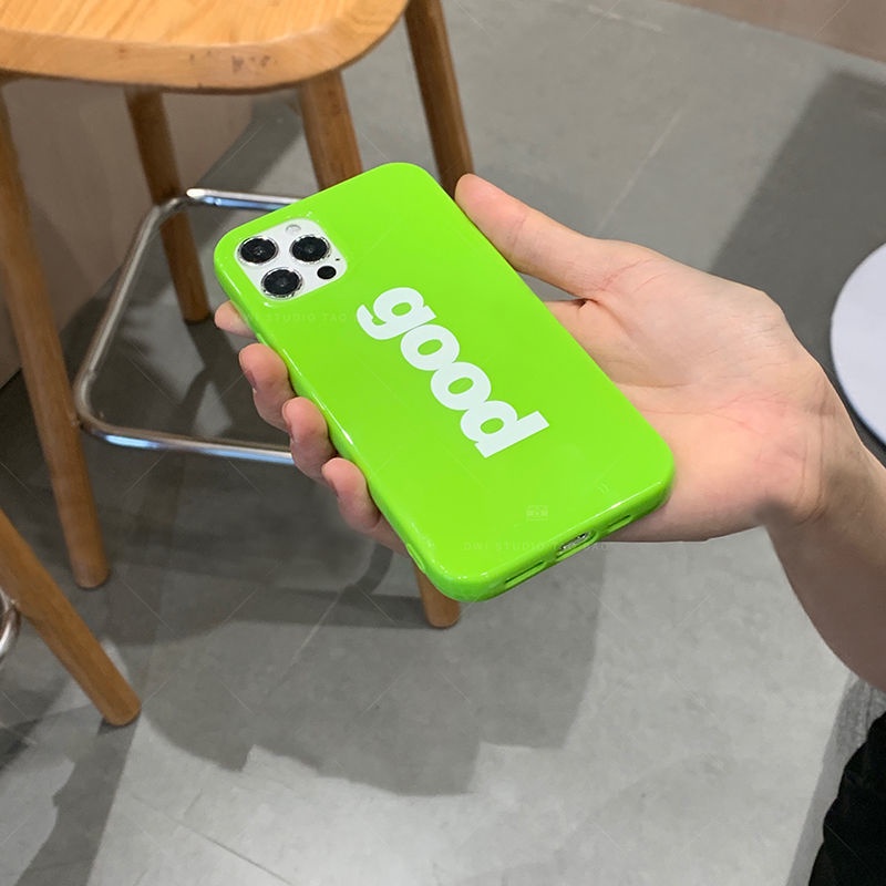 Ốp Điện Thoại Silicon In Chữ Cho Iphone 14 7 / 8 SE2020 7 + 8 PLUS 11 12 13 Mini PRO MAX