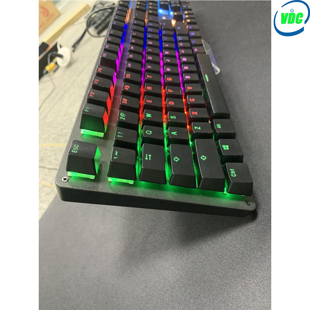Bàn phím cơ E-DRA EK311 Blue switch - Outemu Switch siêu bền - Keycap ABS Double Shot - Đèn led Rainbow siêu sáng