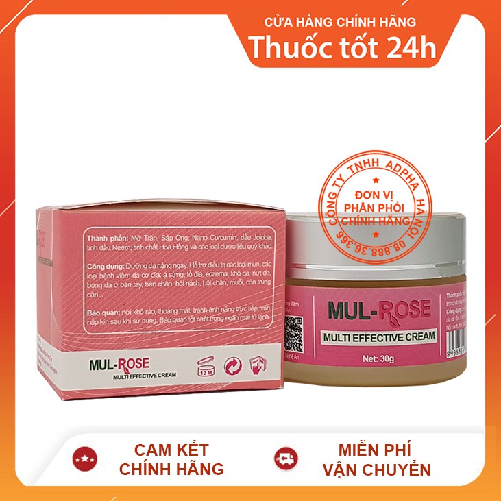 (Mua 4 tặng 1) Kem Mul Rose