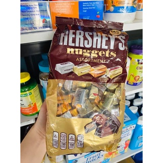 Kẹo socola tổng hợp Hershey Nuggets 1,47Kg Của Mỹ