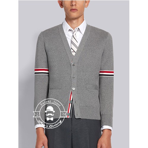 Áo Len Cardigan Thom Browne Viền Tay